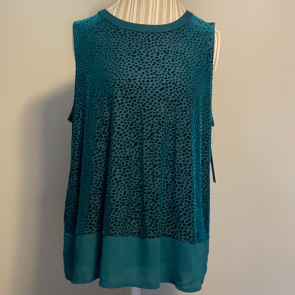 NWT Apt 9 sleeveless blouse size XL - Picture 1 of 5
